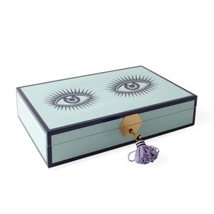 Jonathan Adler Le Wink Lacquer Jewelry Box. Brand new, perfect condition.